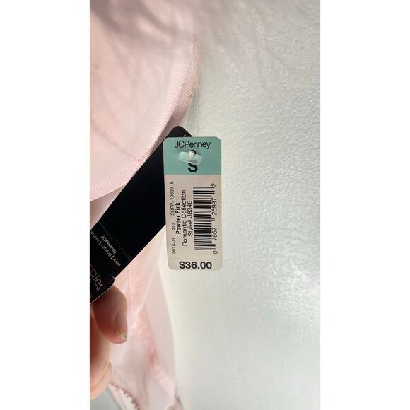 pink mesh corset with marabou feather trim - Picture 6 of 6